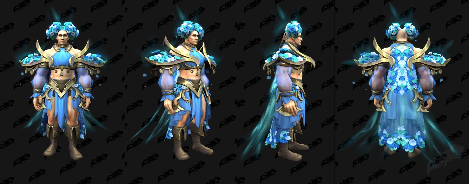 Summer Floral Armor Set Color 1
