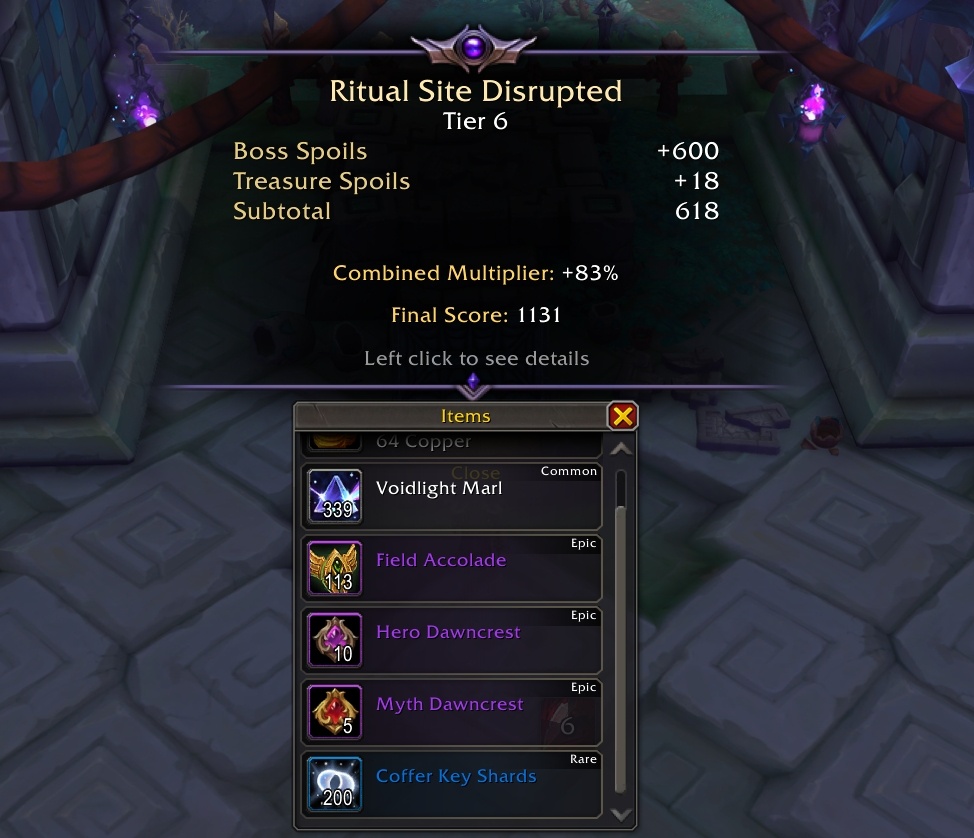 Tier 6 Ritual Sites