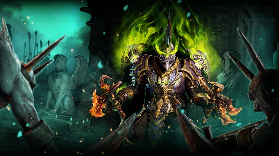 Battle Gear of Wrath Set Barbarian