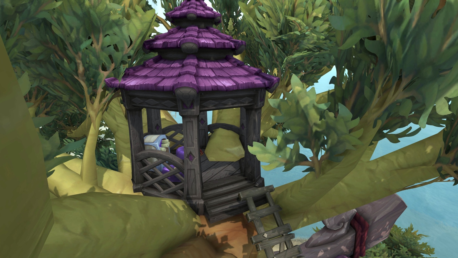 Night Elf Druid treehouse 2.0 - World of Warcraft