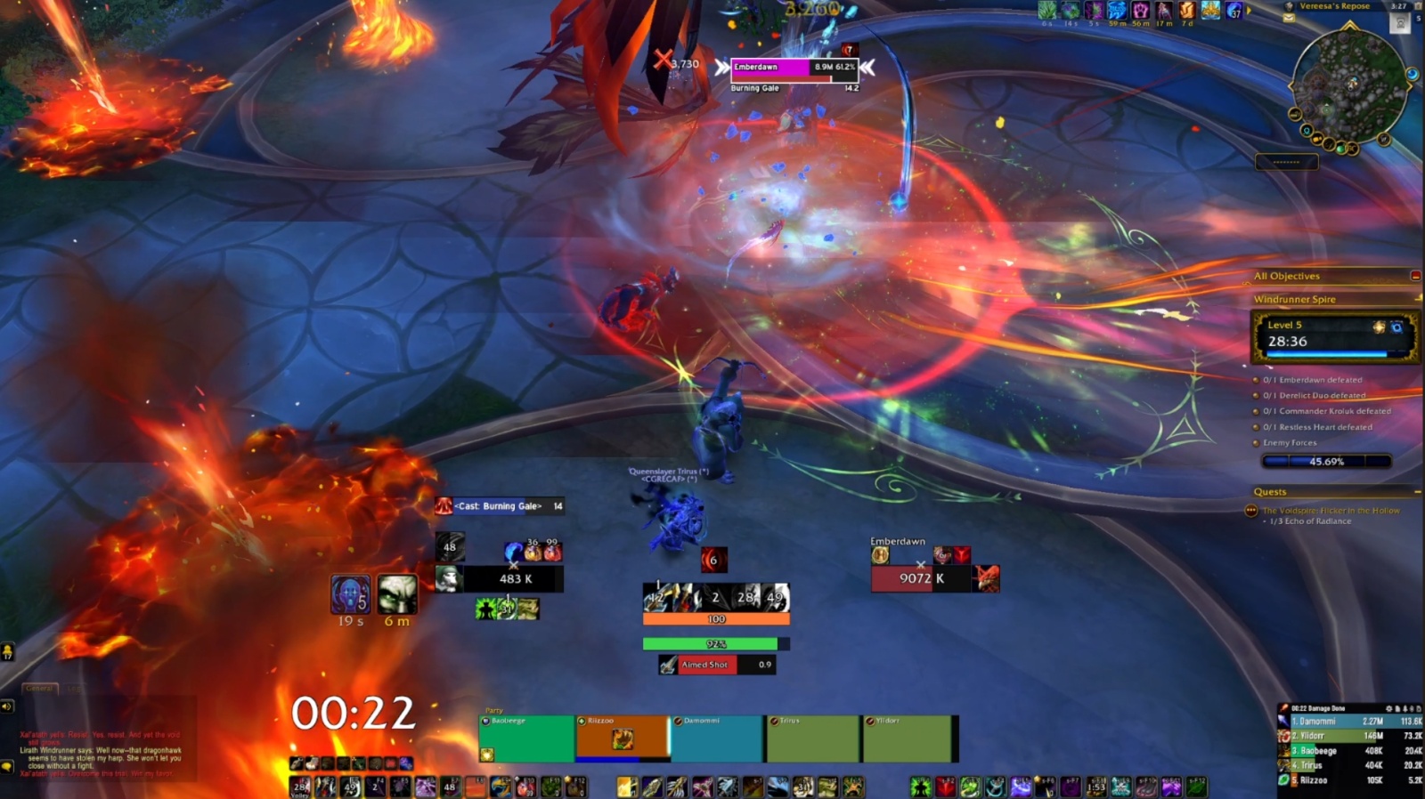 Fire Breath Positioning