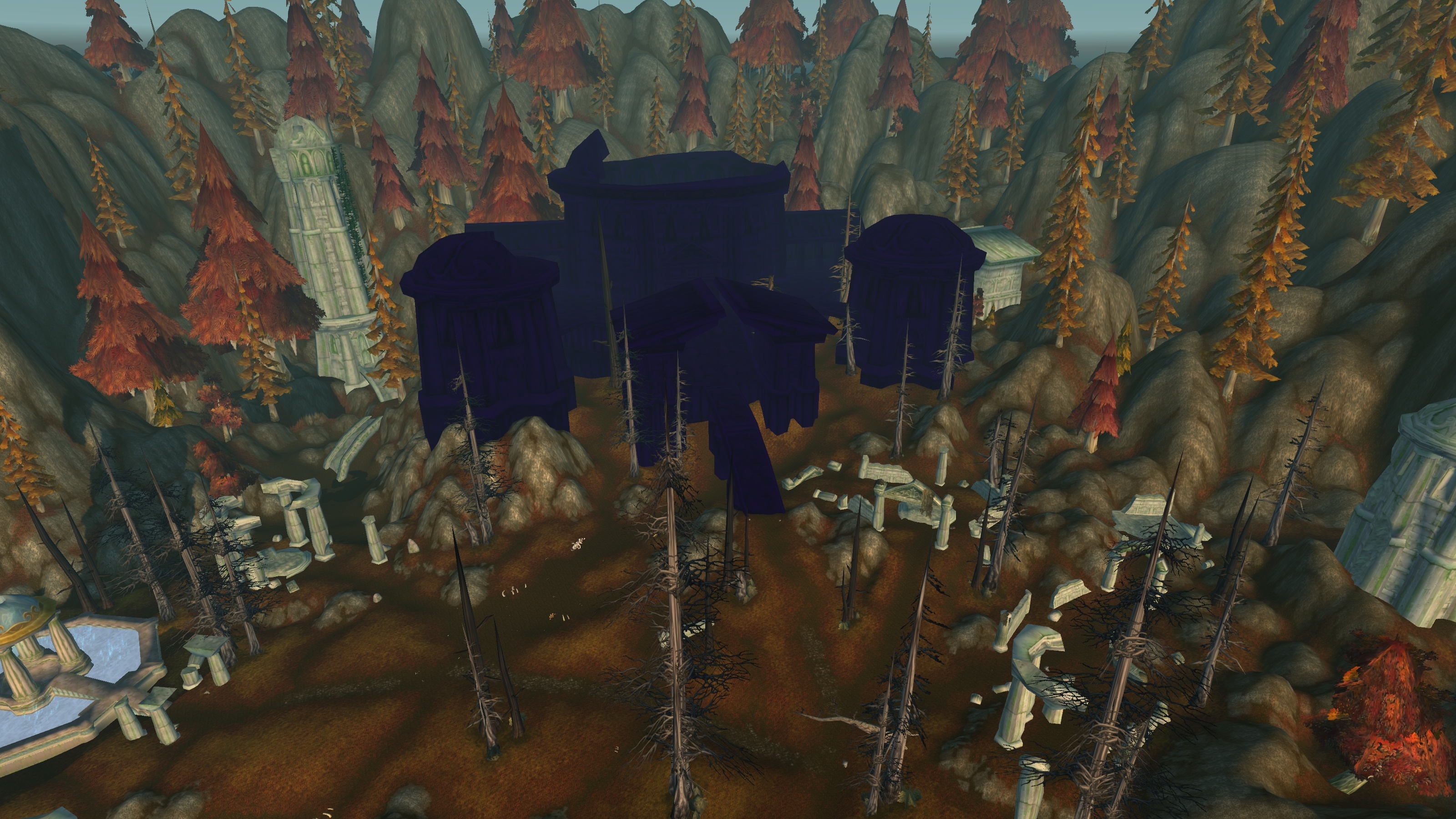 Unfinished area