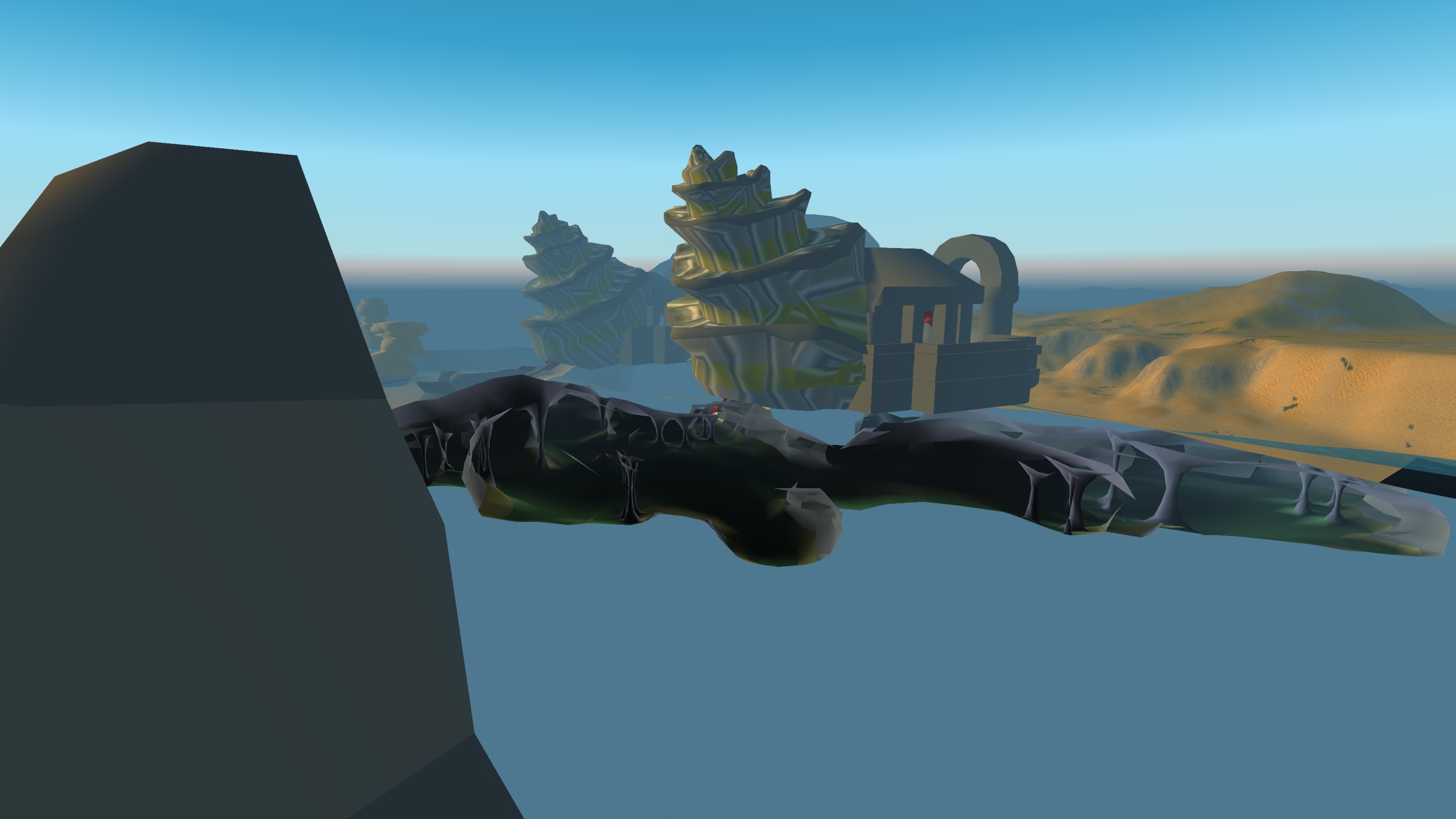 Black cave