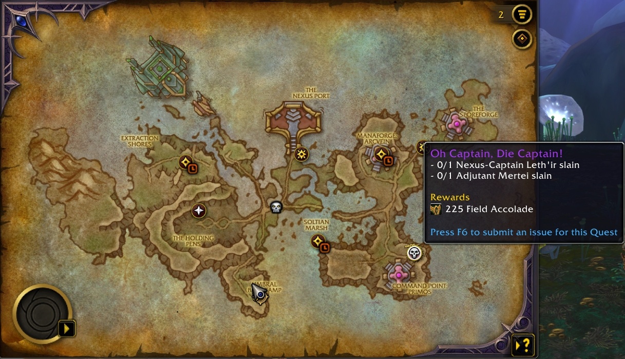 Invasion zone rewards