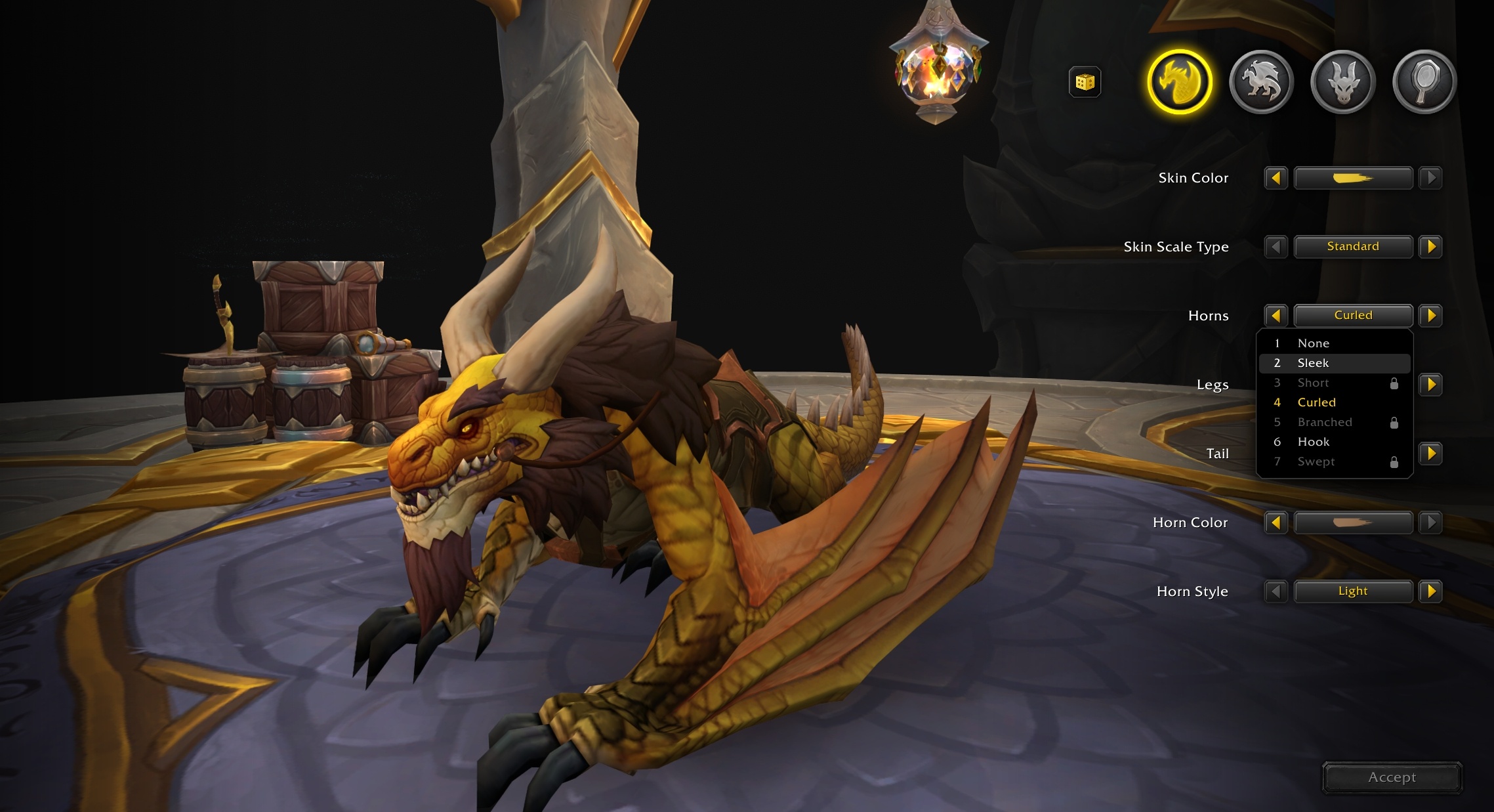 Cliffside Wylderdrake Sleek Horns