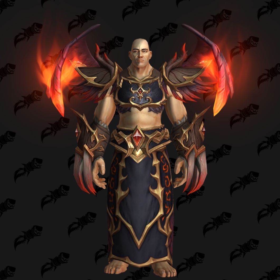 Ensemble: Shadowflame-Seared Druidic Garb