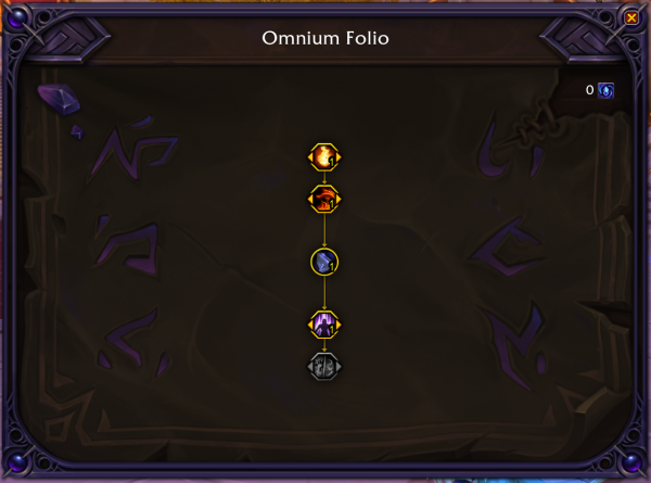 Omnium Folio Menu