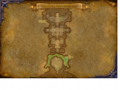 Altar of Fangs Map 1