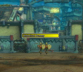 Two Dummy Dome target dummies