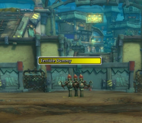 Three Dummy Dome target dummies