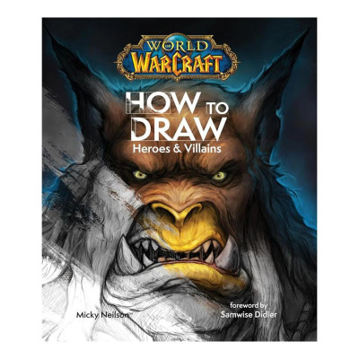 How to Draw Heroes & Villains Book