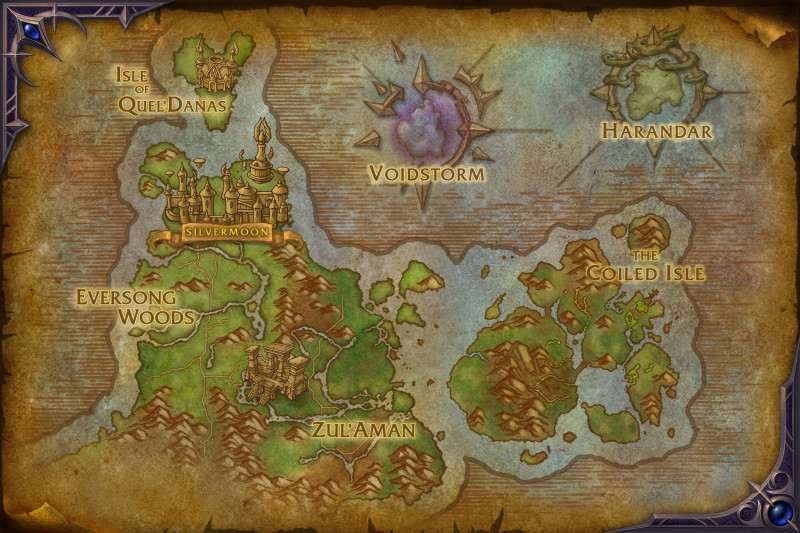 Midnight Map in 12.1