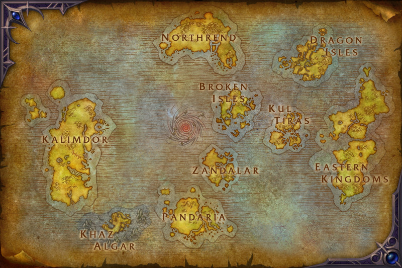 Old World Map