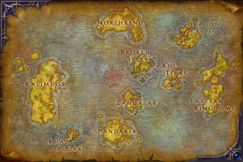 New World Map