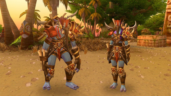Darkspear Troll heritage armor