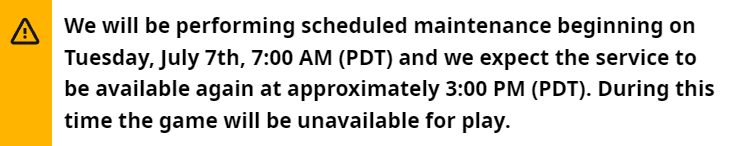 TBC Maintenance