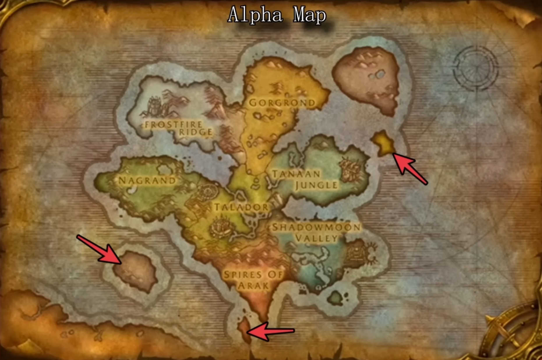 WoD Alpha Map