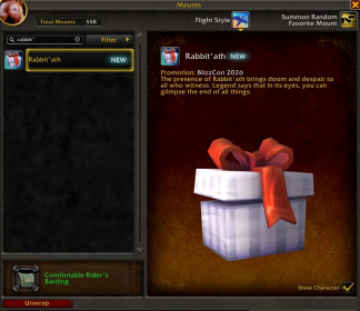 BlizzCon in-game goodies