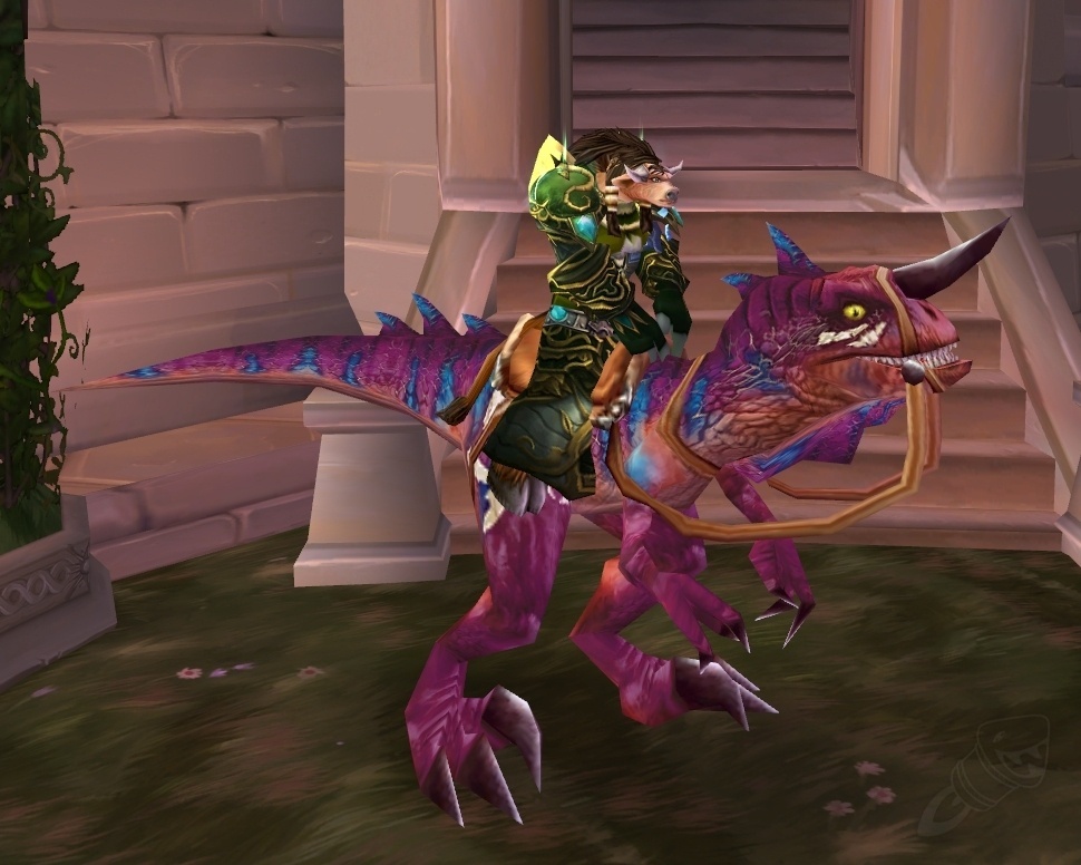 Silbato Del Raptor Violeta Objeto World Of Warcraft