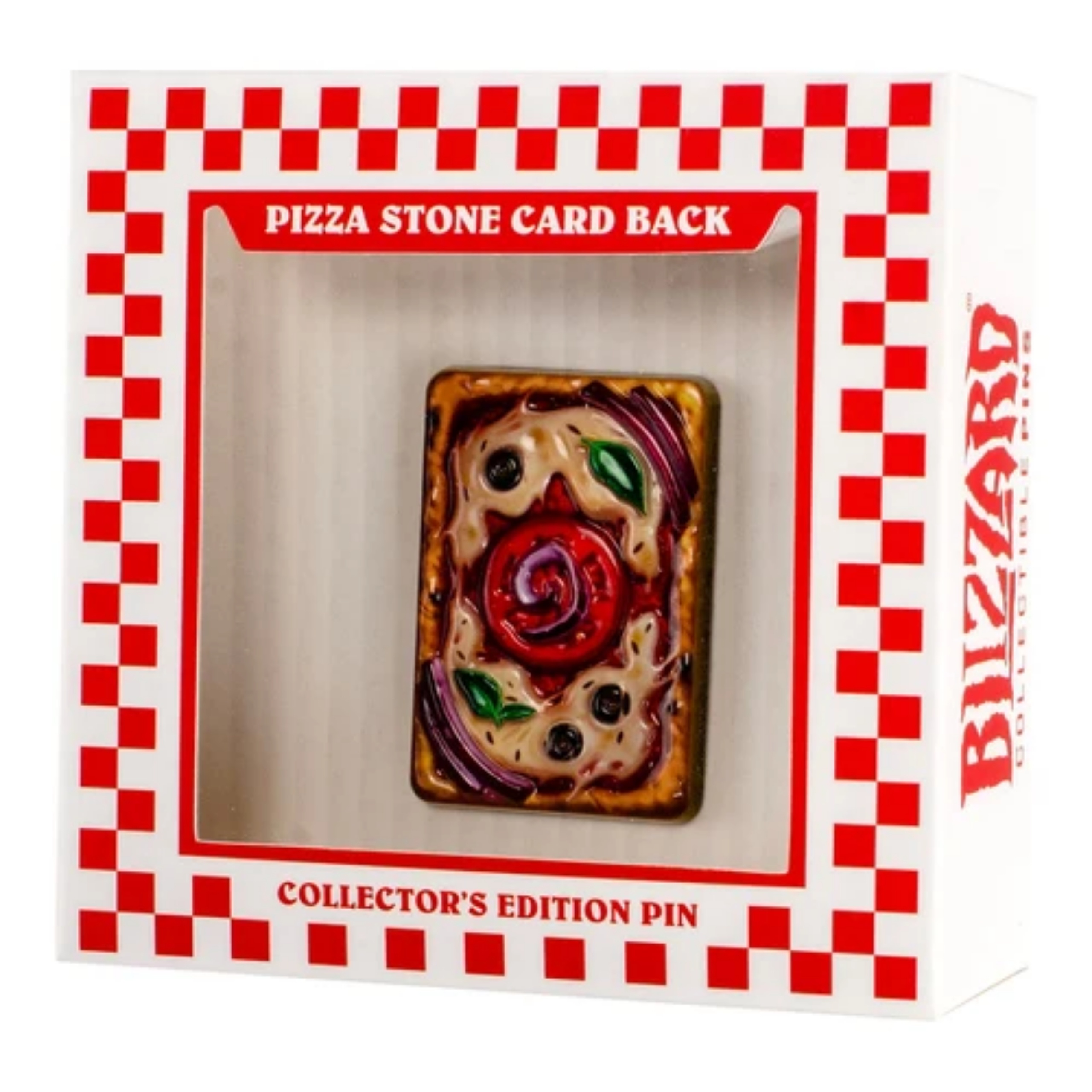 Pizza Card Back Pin