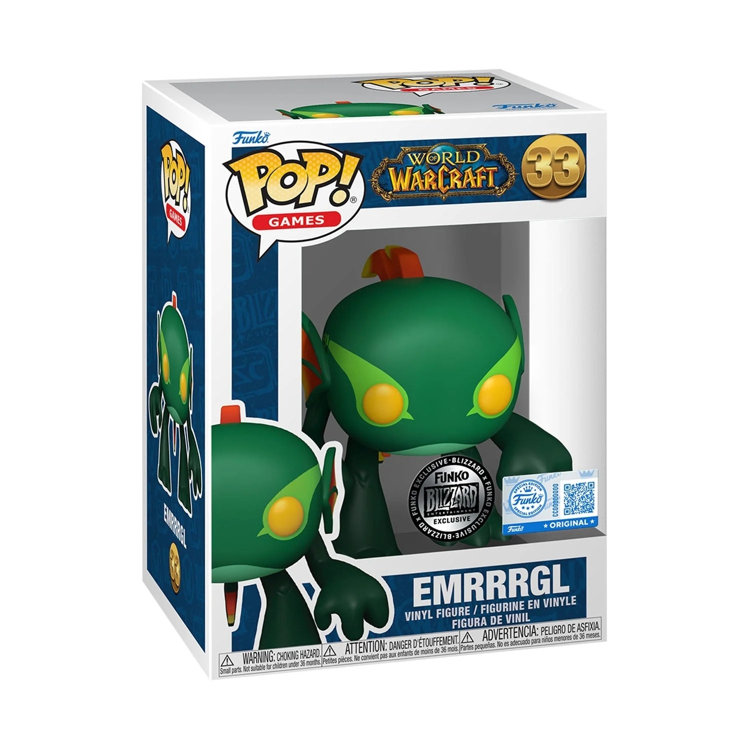Emrrrgl Murloc Funko Pop Packaging