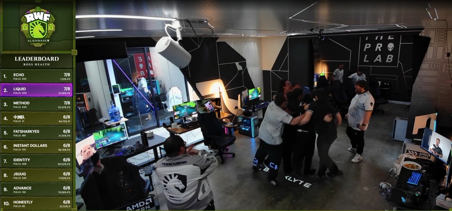 Празднование Team Liquid