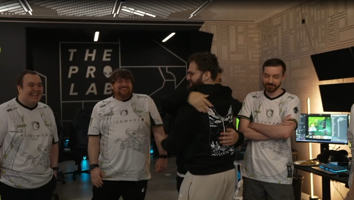 Празднование Team Liquid