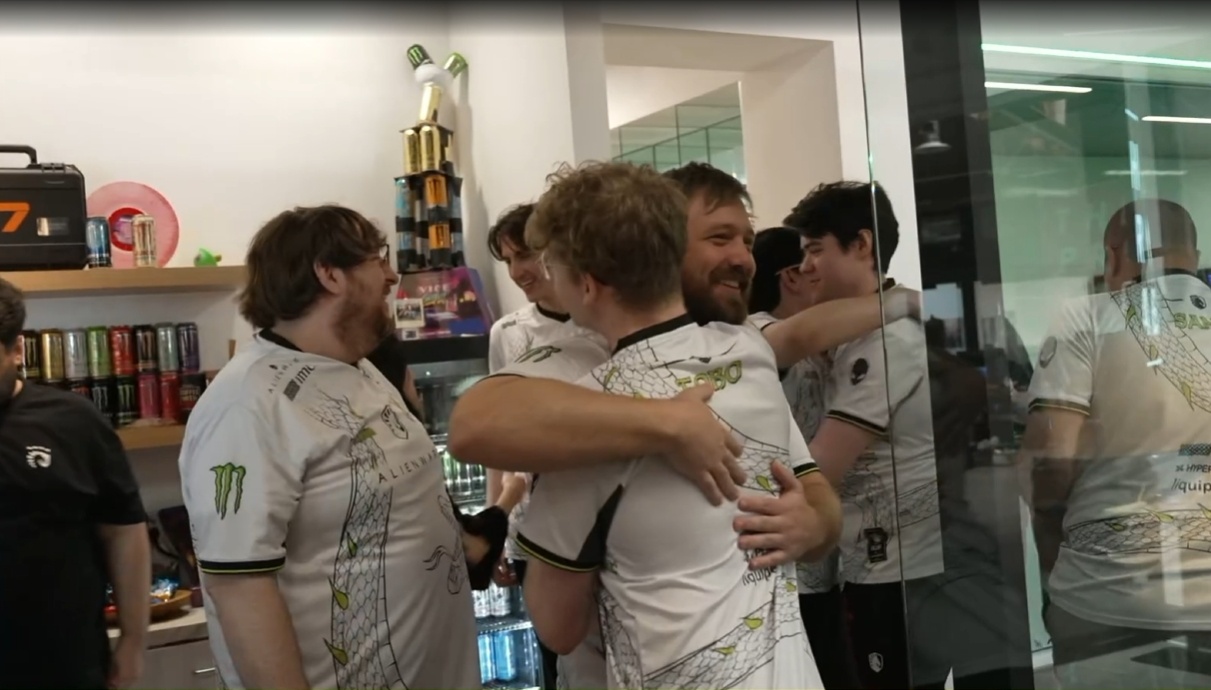 Празднование Team Liquid