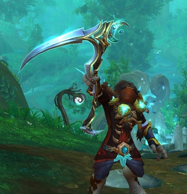Modern WoW Scythe of Elune