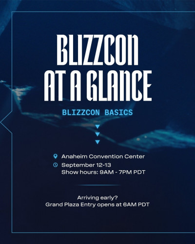 blizzcon visual guide