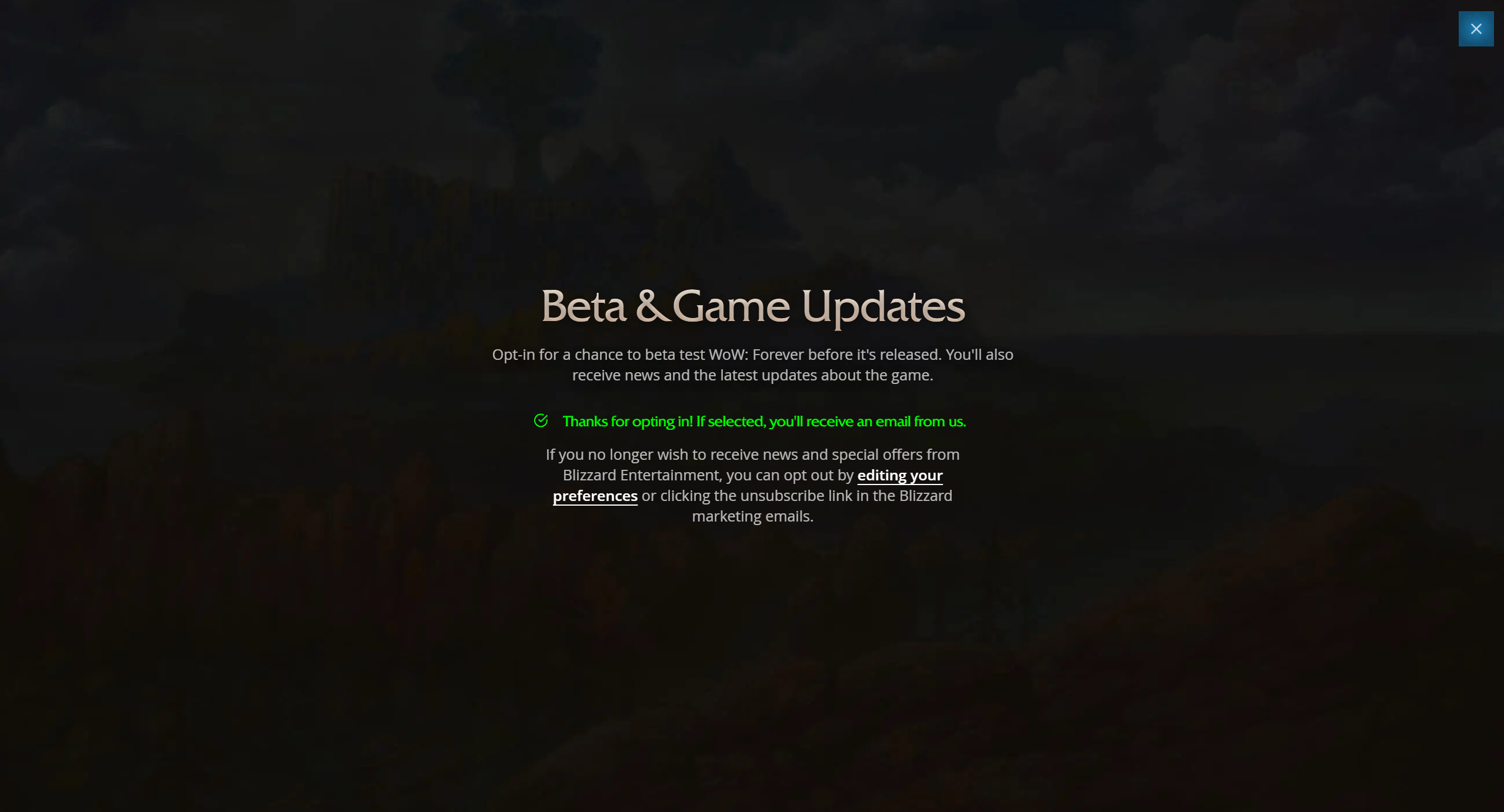 Beta Opt-In 2