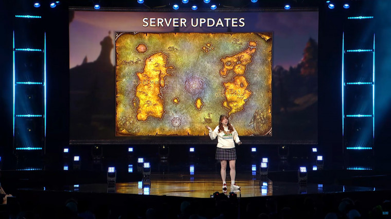Карта нового поля боя «Острова Чёрного Копья» на панели BlizzCon
