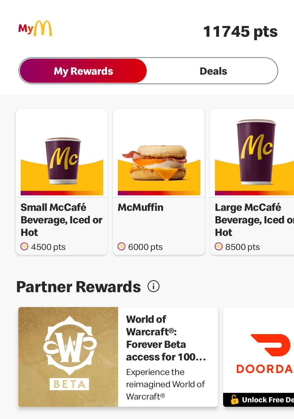 McDonald's Australia Offering 1