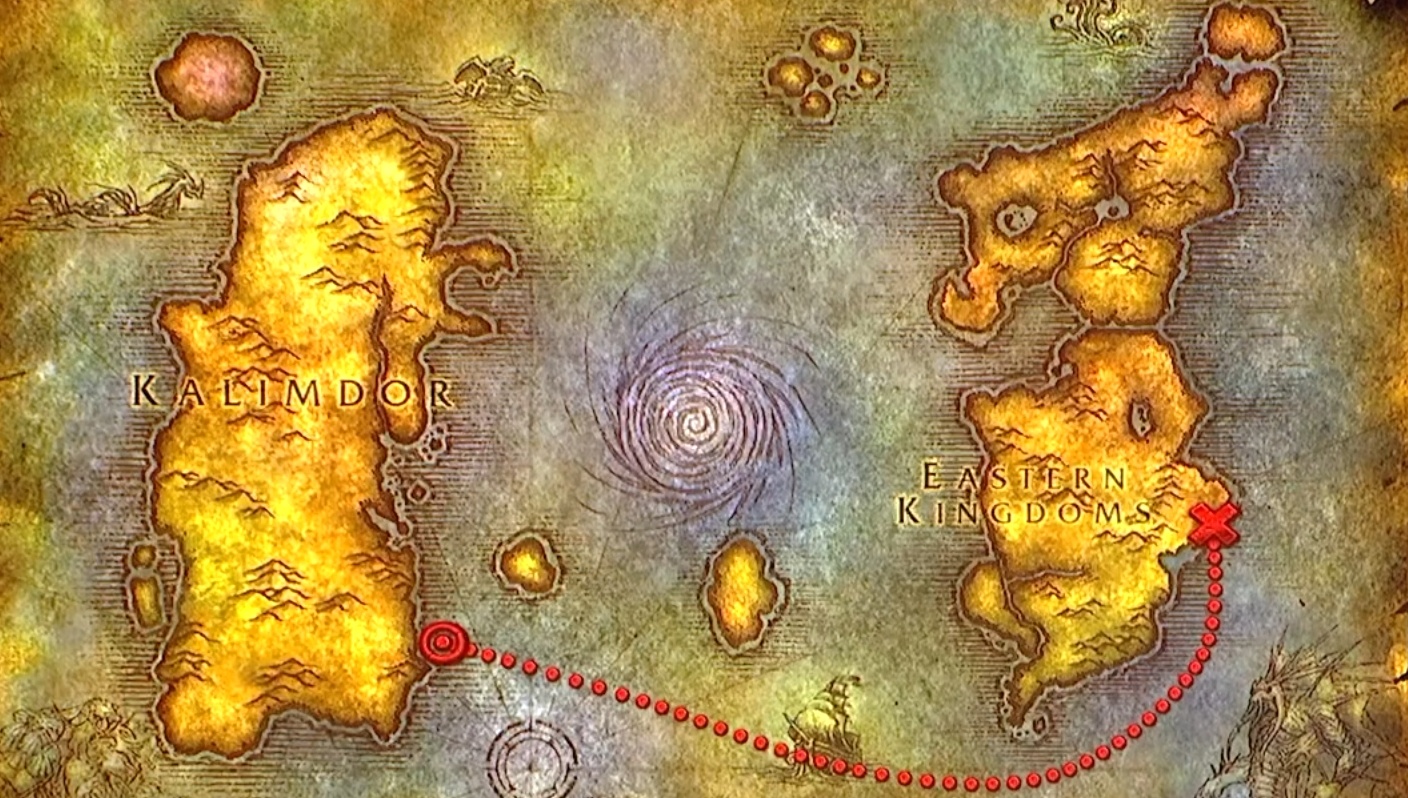 Steamwheedle Port to Riverglades in WoW Forever