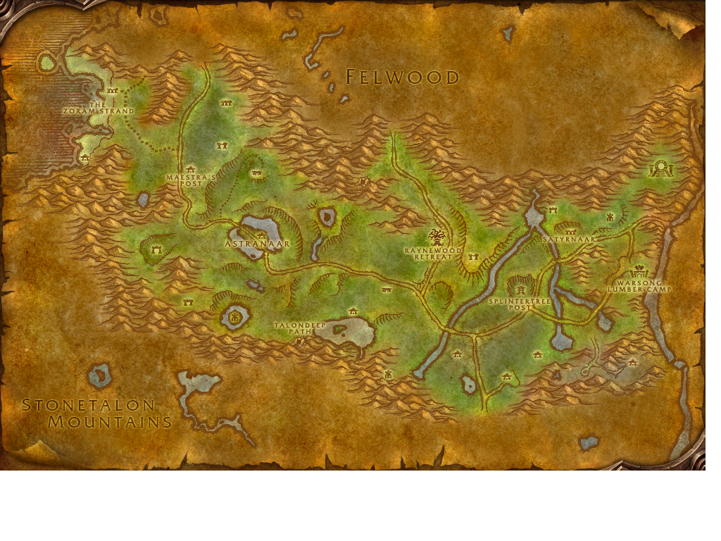 Forever World Map 48