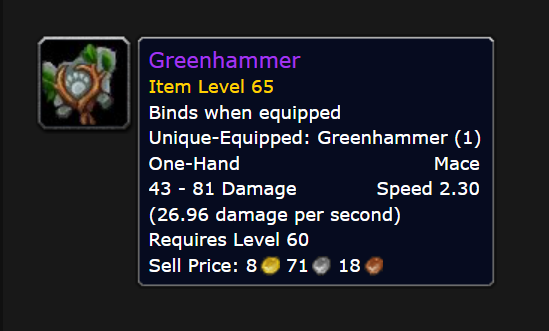 forever tooltip