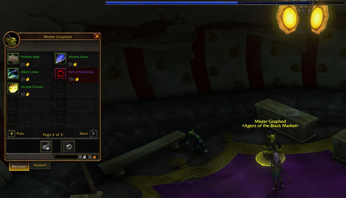 WoW Forever Black Market