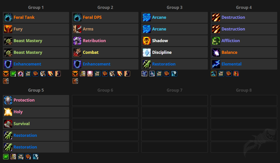 TBC Raid Comp