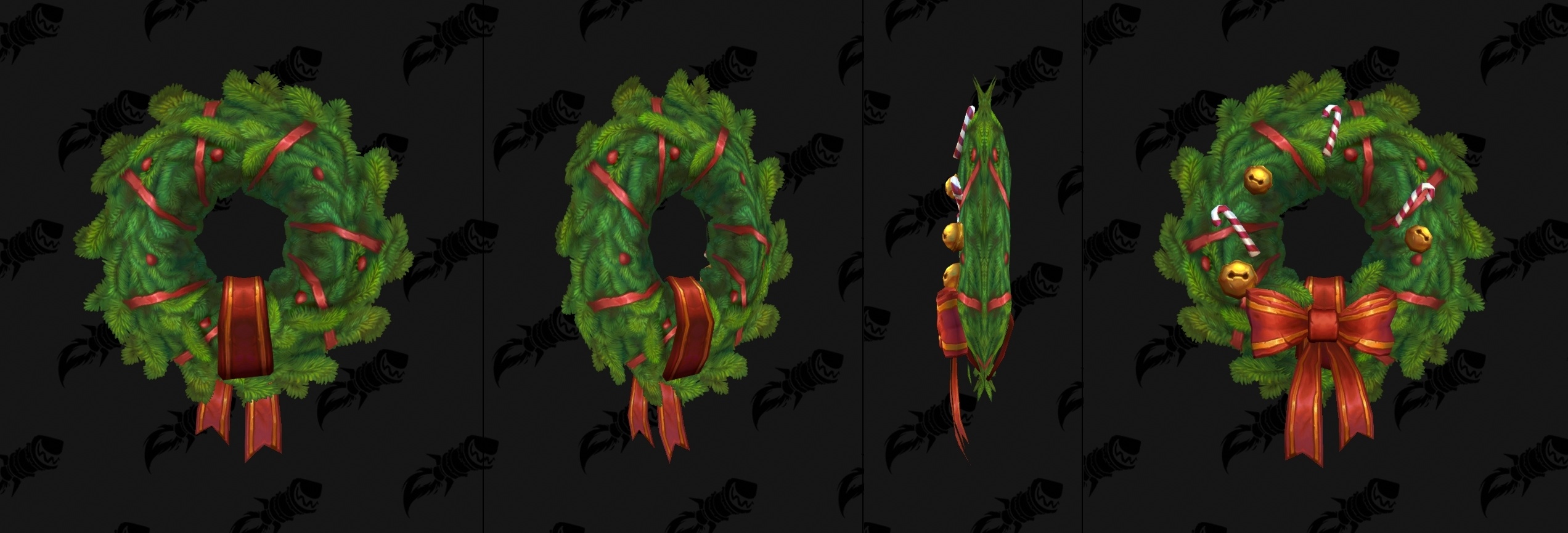 Xmas Wreath Back