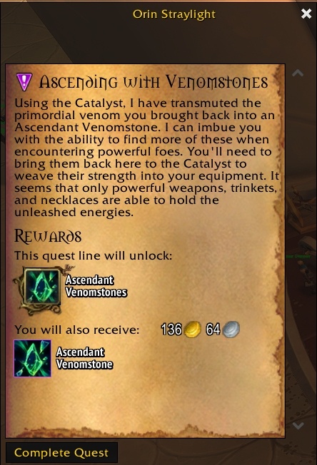 Venomstone Quest