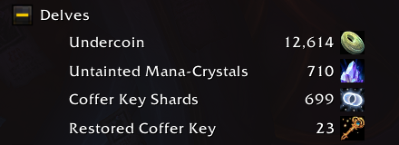 Many Coffer Keys