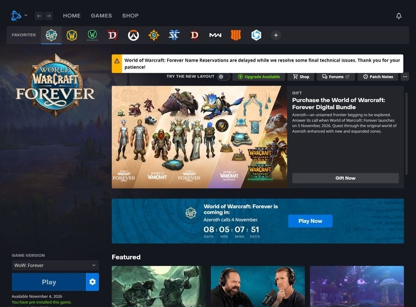 forever launcher
