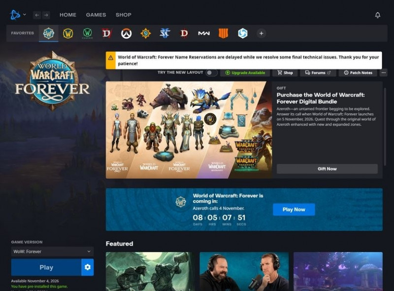 forever launcher
