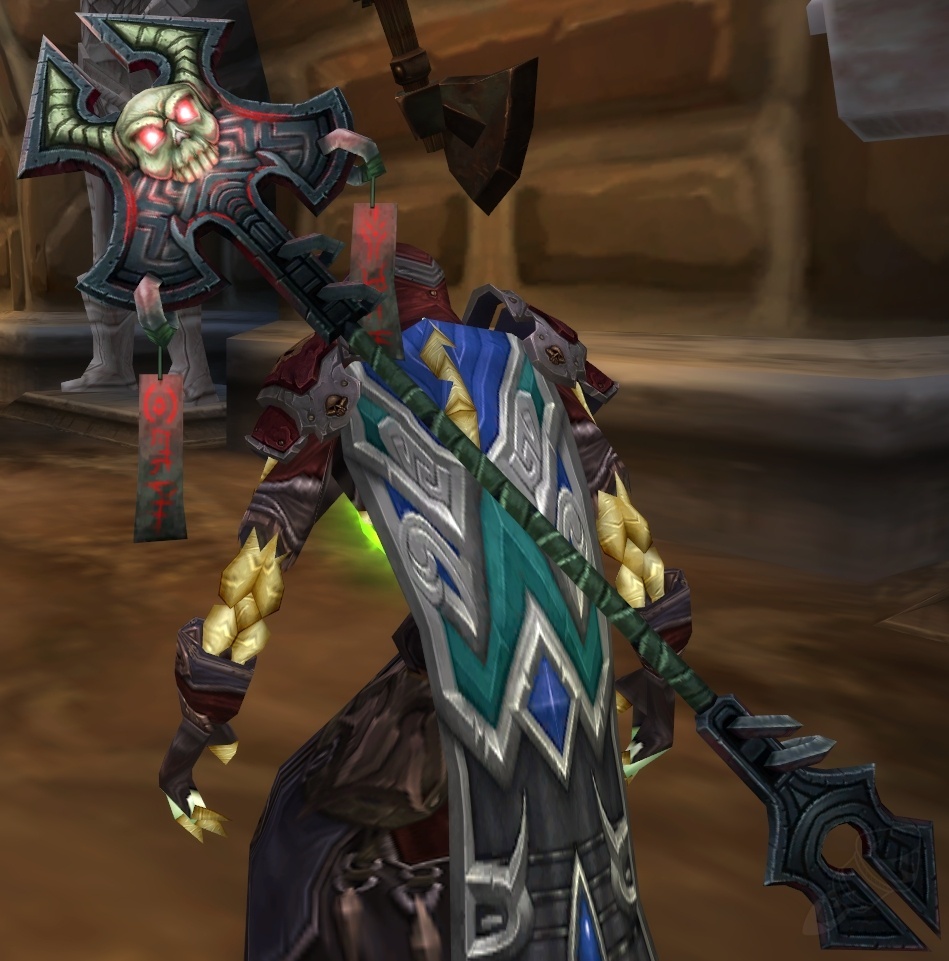 Scharfsinnsstab des unerbittlichen Gladiators Gegenstand World of