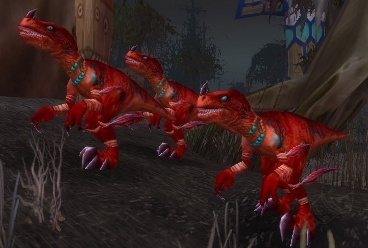 Bloodfen Raptor Raptor Cienorrojo - PNJ - WotLK Clásico