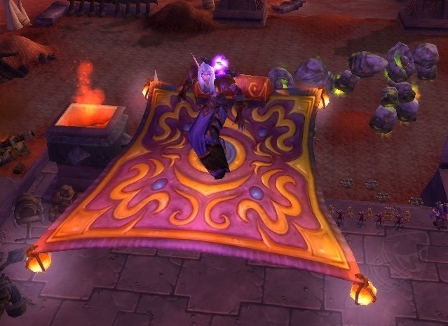 Magnificent Flying Carpet--Tailoring Mount--WotLK Classic 