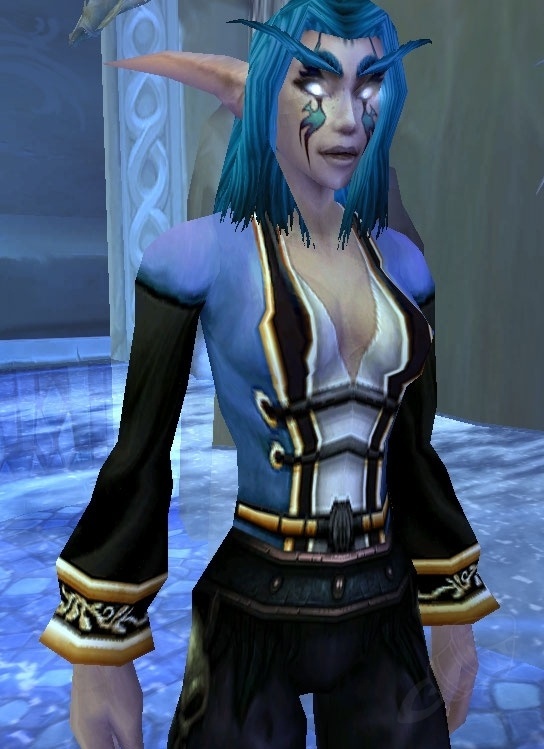 Disgraceful Withhold Discourse Blue Martial Shirt - Item - WotLK Classic