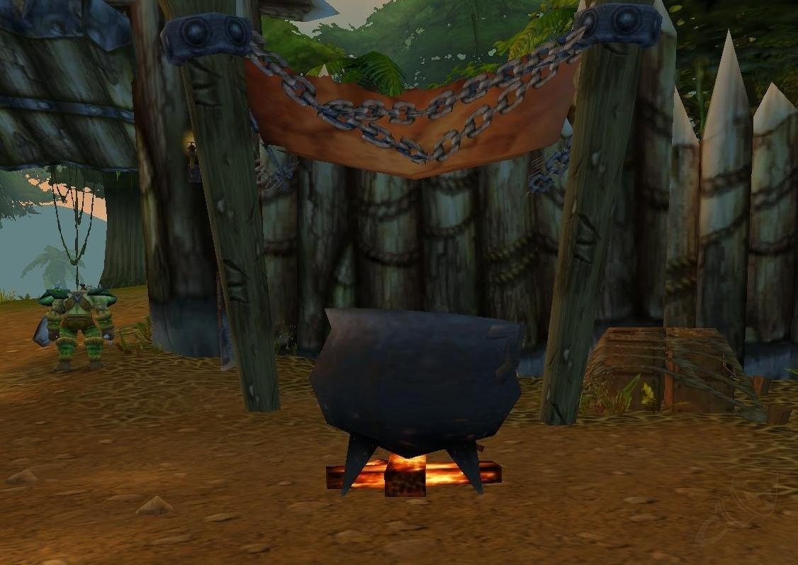 Bubbling Cauldron Object Classic World of Warcraft