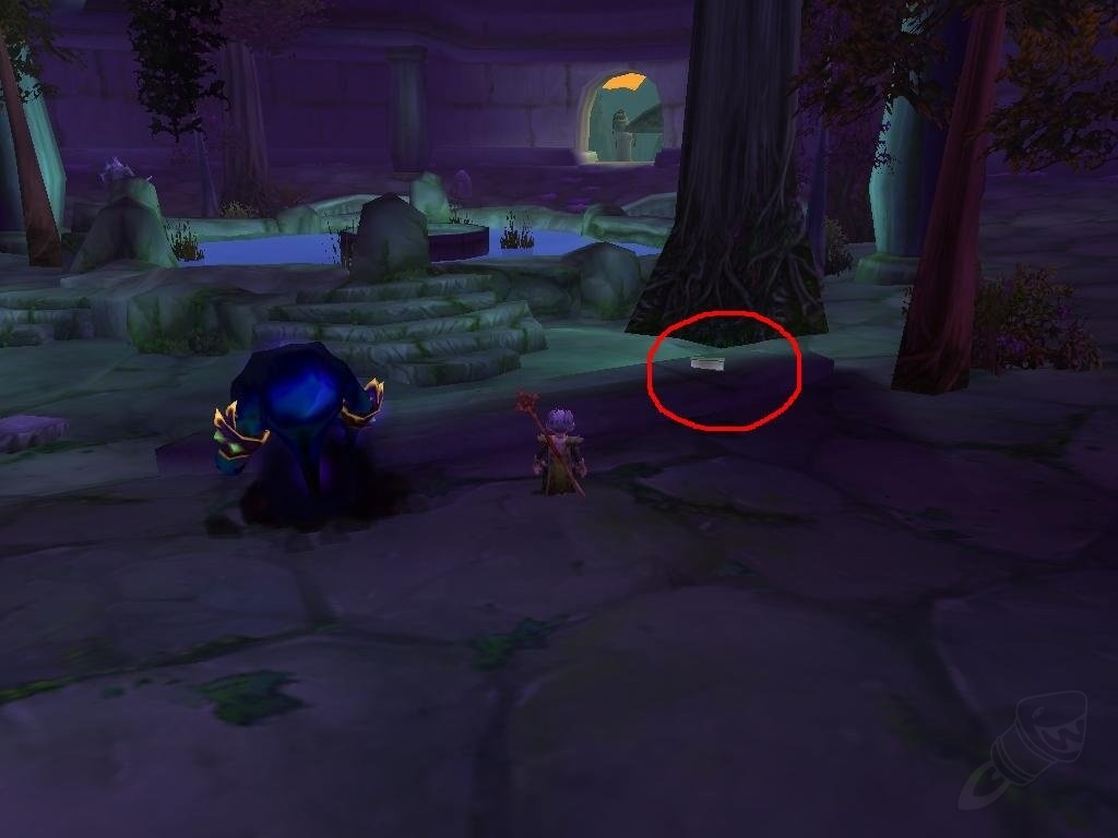 tattered pants quest item wow