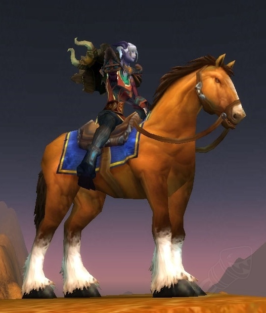 Brown Horse Bridle Item World Of Warcraft